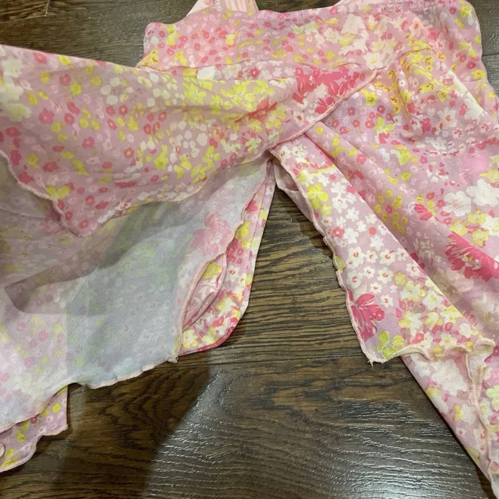 BNW Milumia Floral Pink Y2k Camisole Top - Picture 8 of 9